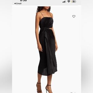 Alice and Olivia cut out dress